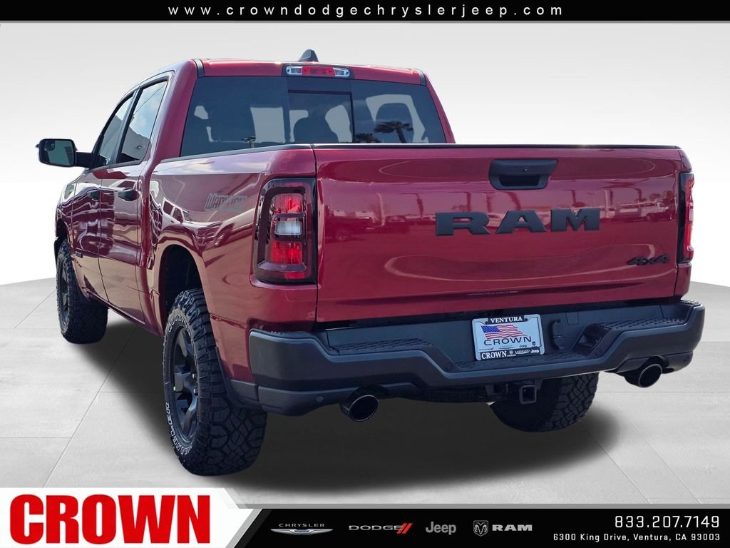 New 2026 Molten Red Pearl-Coat Exterior Paint RAM Warlock image 7