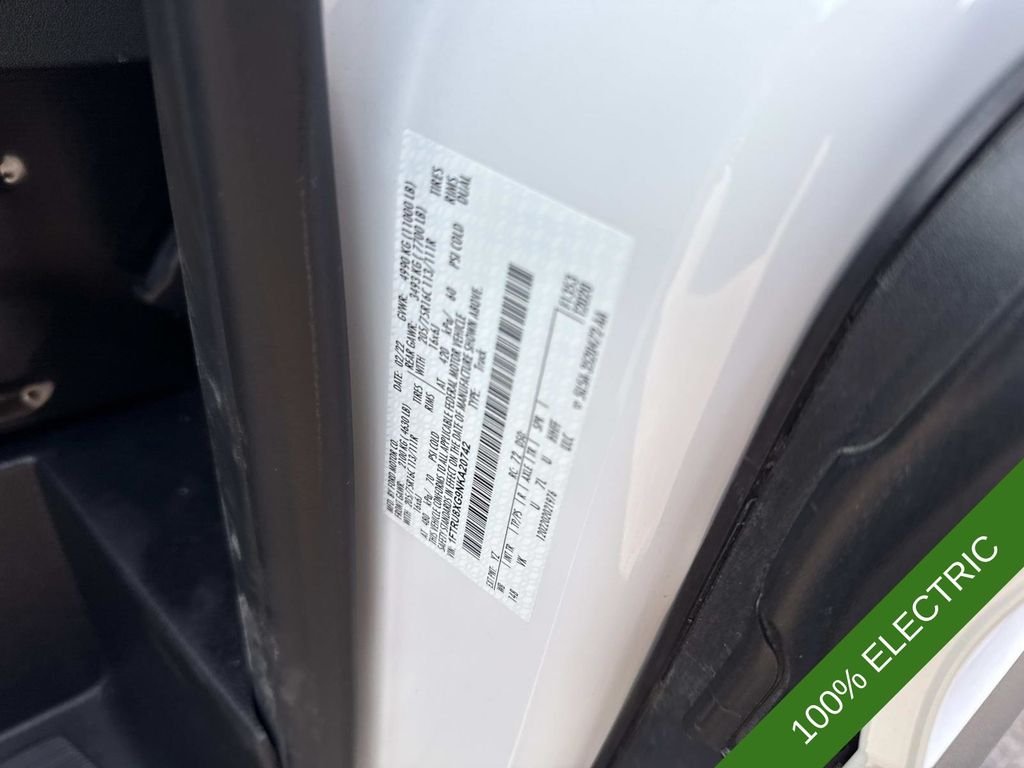 Used 2022 White Ford Electric image 18