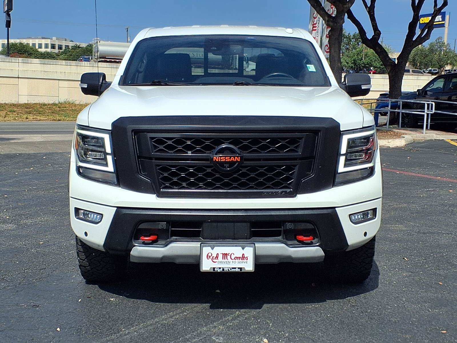 Used 2021 Glacier White Nissan PRO-4X image 2