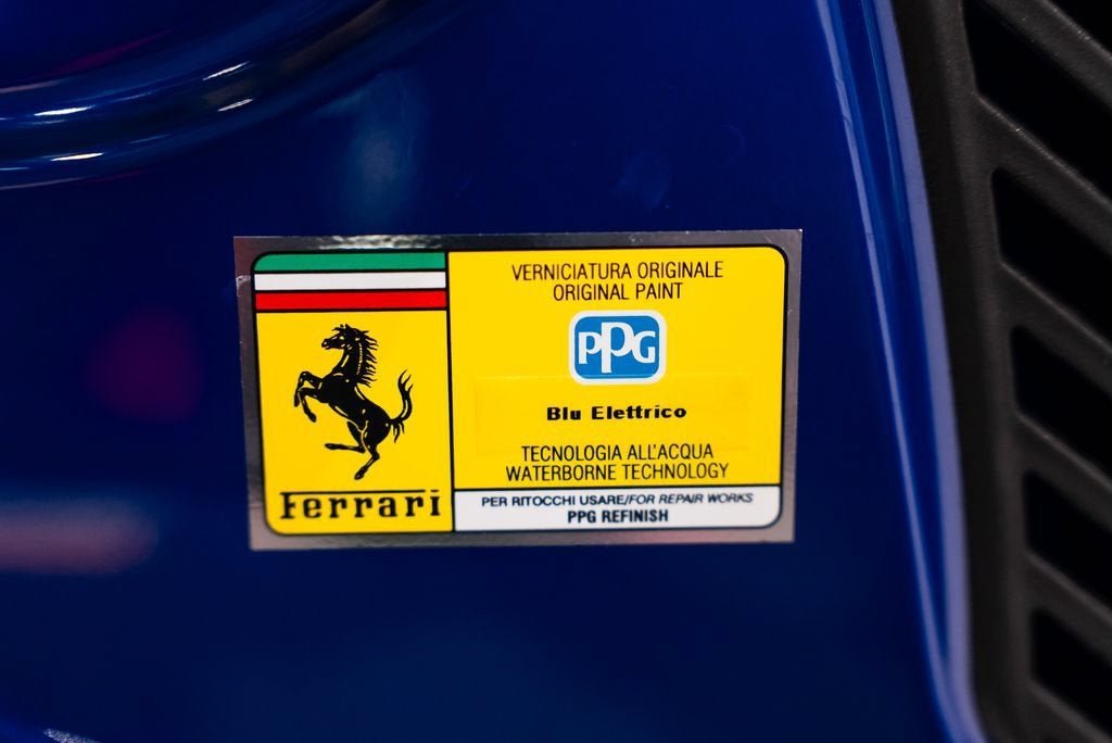 Certified Used 2021 Blu Elettrico Ferrari Base image 18