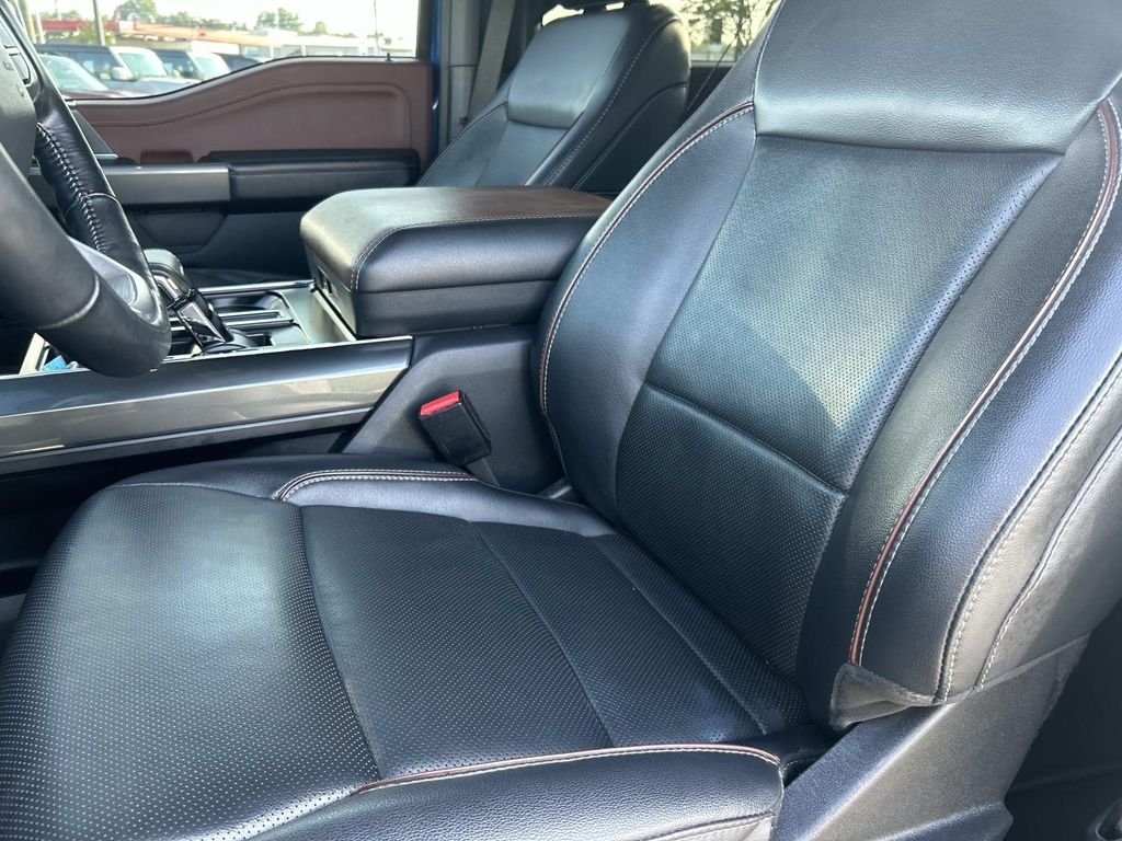 Certified Used 2023 Atlas Blue Metallic Ford Lariat image 28