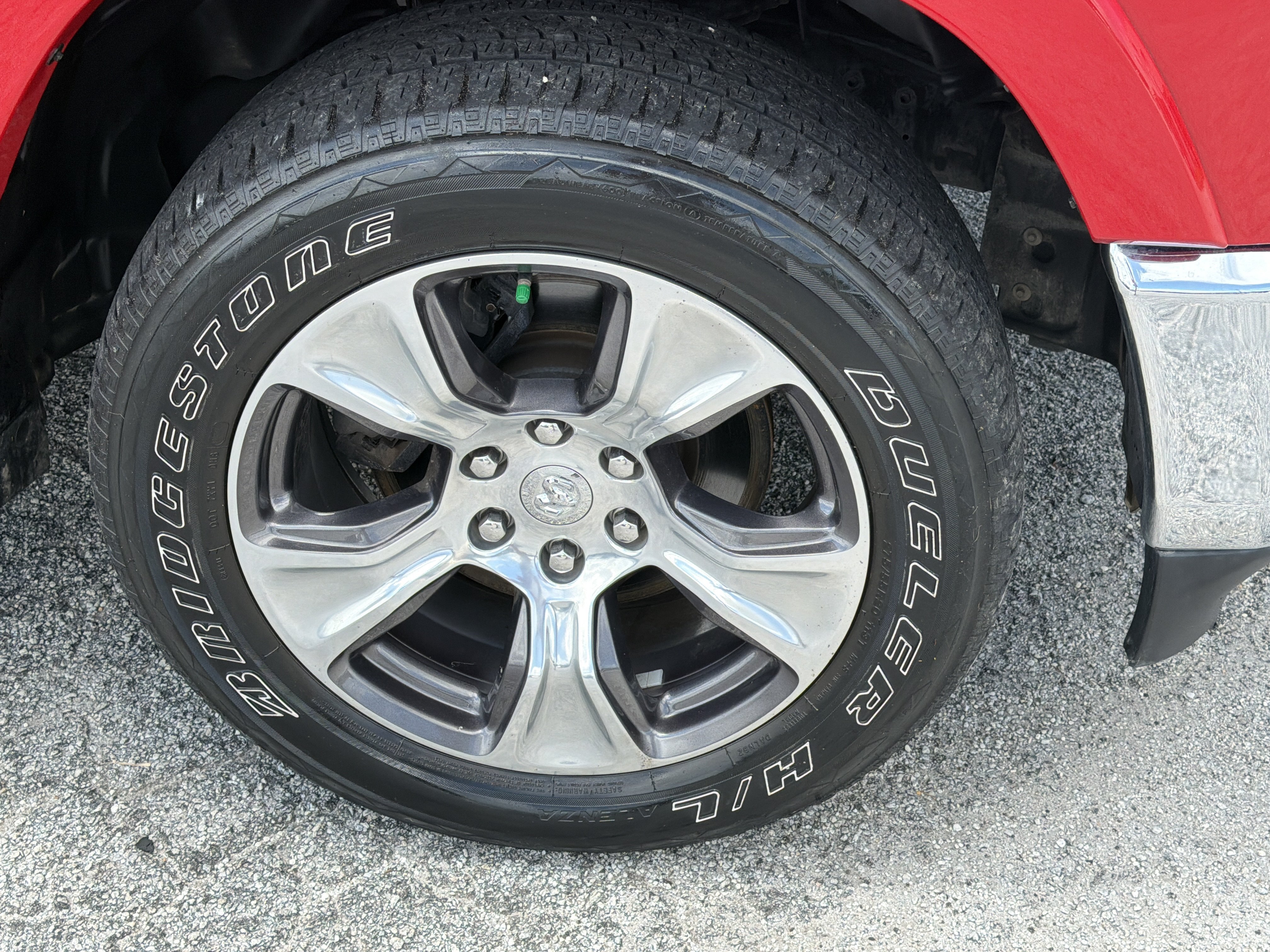 Used 2022 Flame Red Clearcoat Ram Laramie image 12