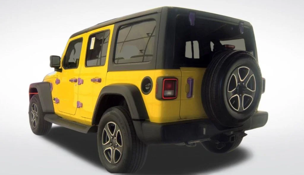 Used 2023 Yellow Jeep Sport S image 8