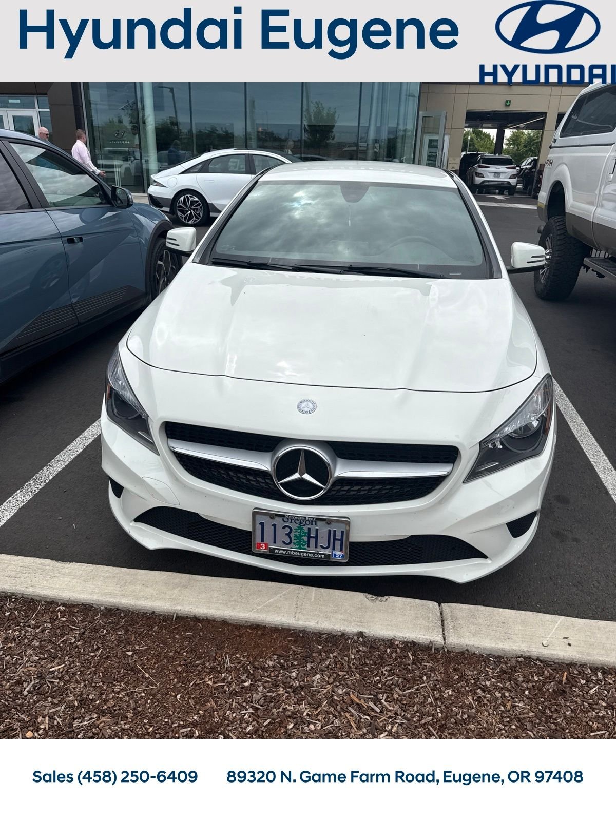 Used 2015 White Mercedes-Benz CLA 250 image 4