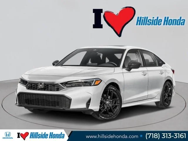 New 2026 Platinum White Pearl Honda Sport image 1