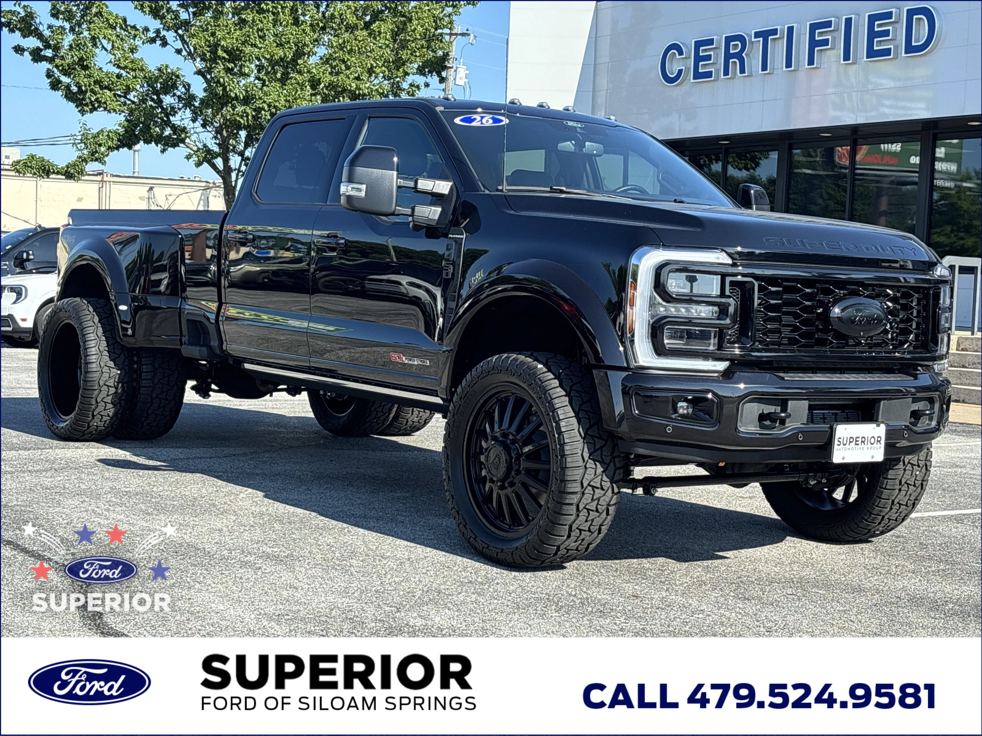 Used 2026 Agate Black Metallic Ford Platinum Crew Cab 4WD image 1