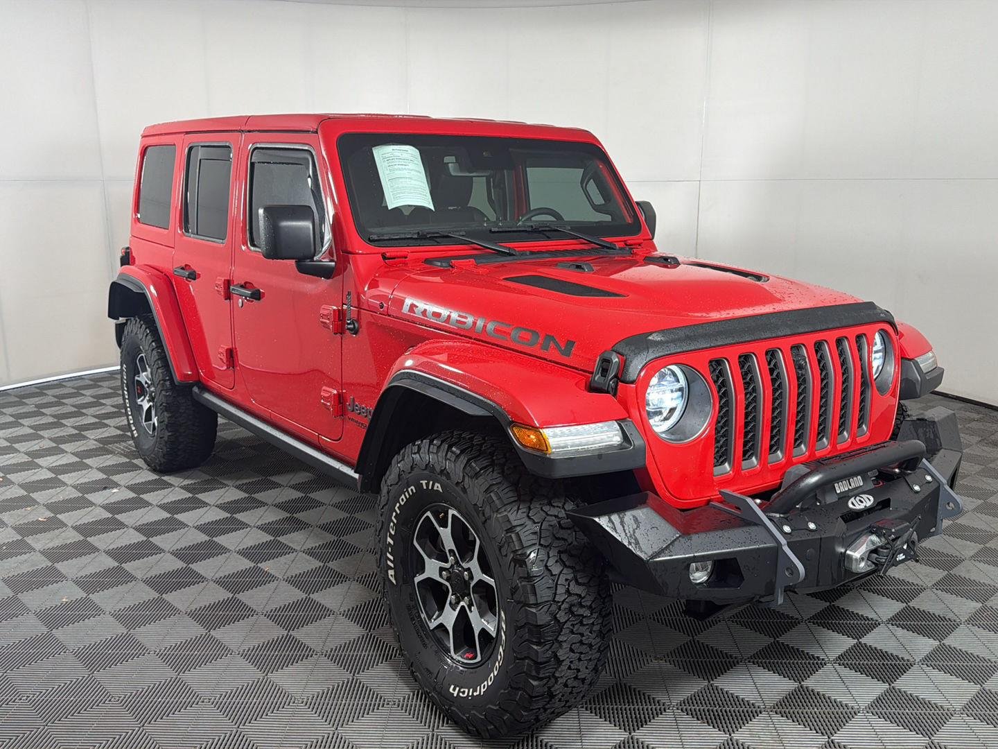 Used 2022 Firecracker Red Clearcoat Jeep Unlimited Rubicon image 7
