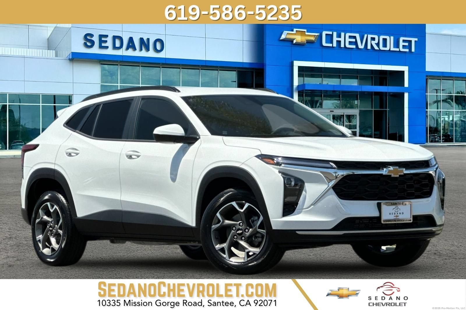 New 2026 Summit White Chevrolet LT image 1