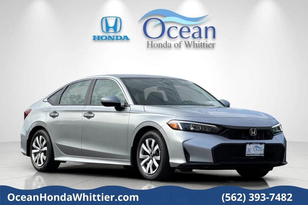 New 2026 Solar Silver Metallic Honda LX image 1