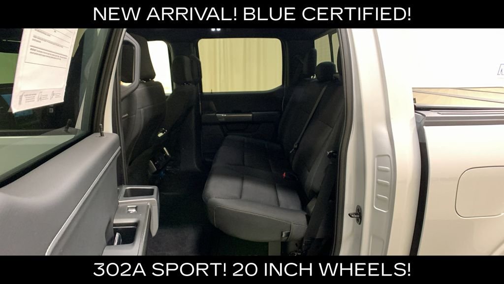 Certified Used 2022 White Metallic Ford XLT image 25