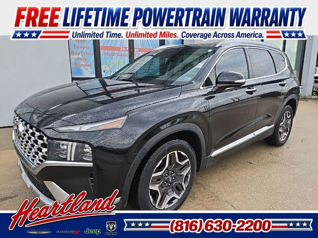 Used 2022 Black Hyundai Limited image 3