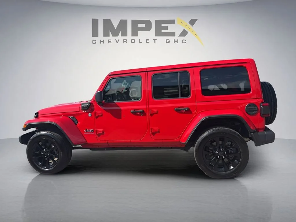 Used 2025 Red Jeep Sahara image 2