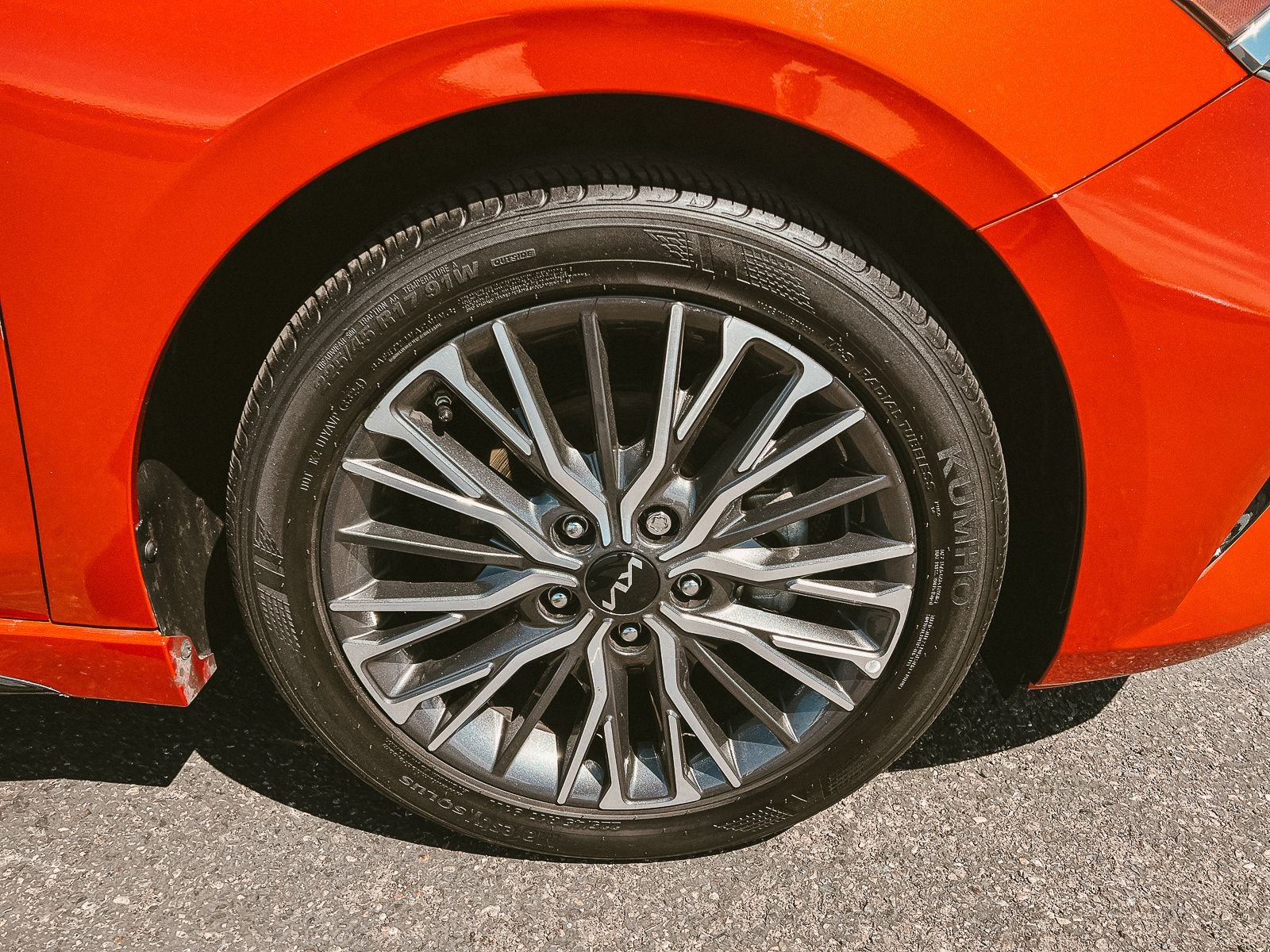 Used 2023 Fire Orange Kia GT-Line image 10