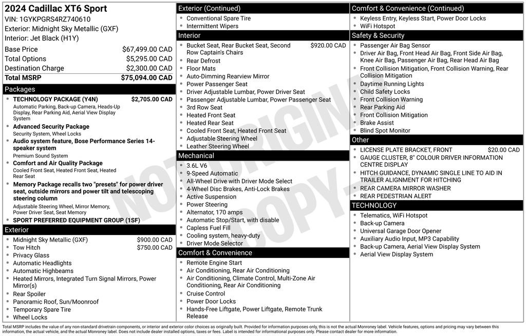 Used 2024 Blue Cadillac Sport image 29