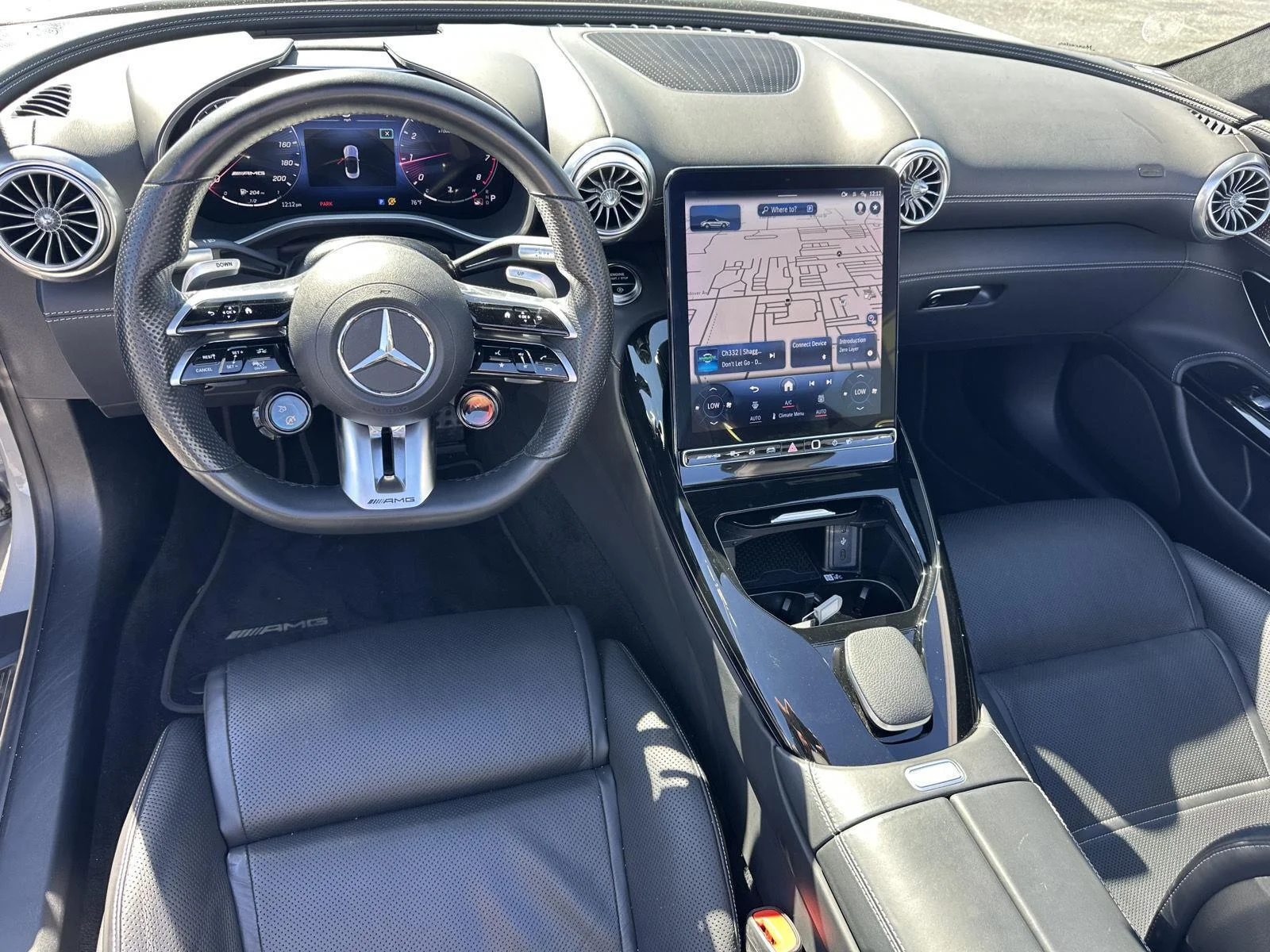 Used 2022 MANUFAKTUR Alpine Grey Mercedes-Benz AMG® SL 55 image 15