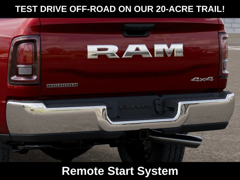 New 2026 Molten Red Pearl-Coat Exterior Paint RAM Big Horn image 14