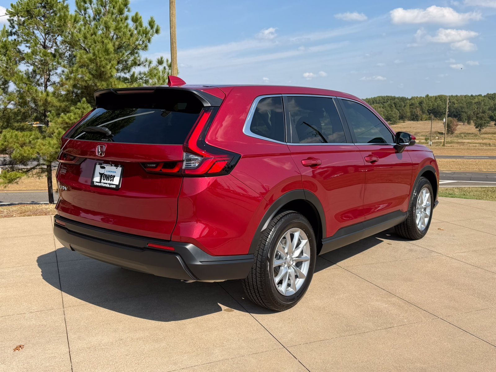 Certified Used 2026 Radiant Red Metallic Honda EX image 6