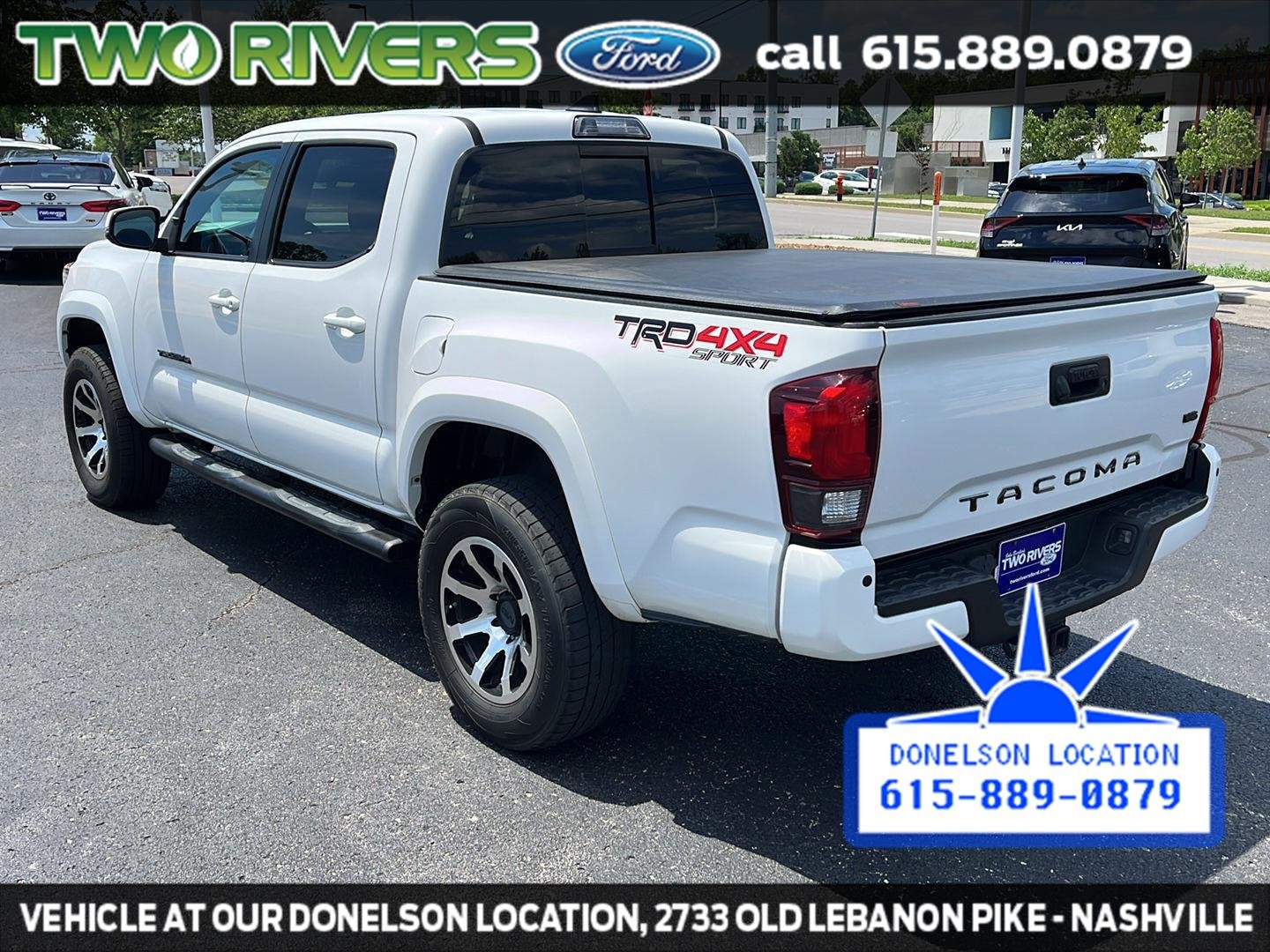 Used 2019 Super White Toyota TRD Sport image 8