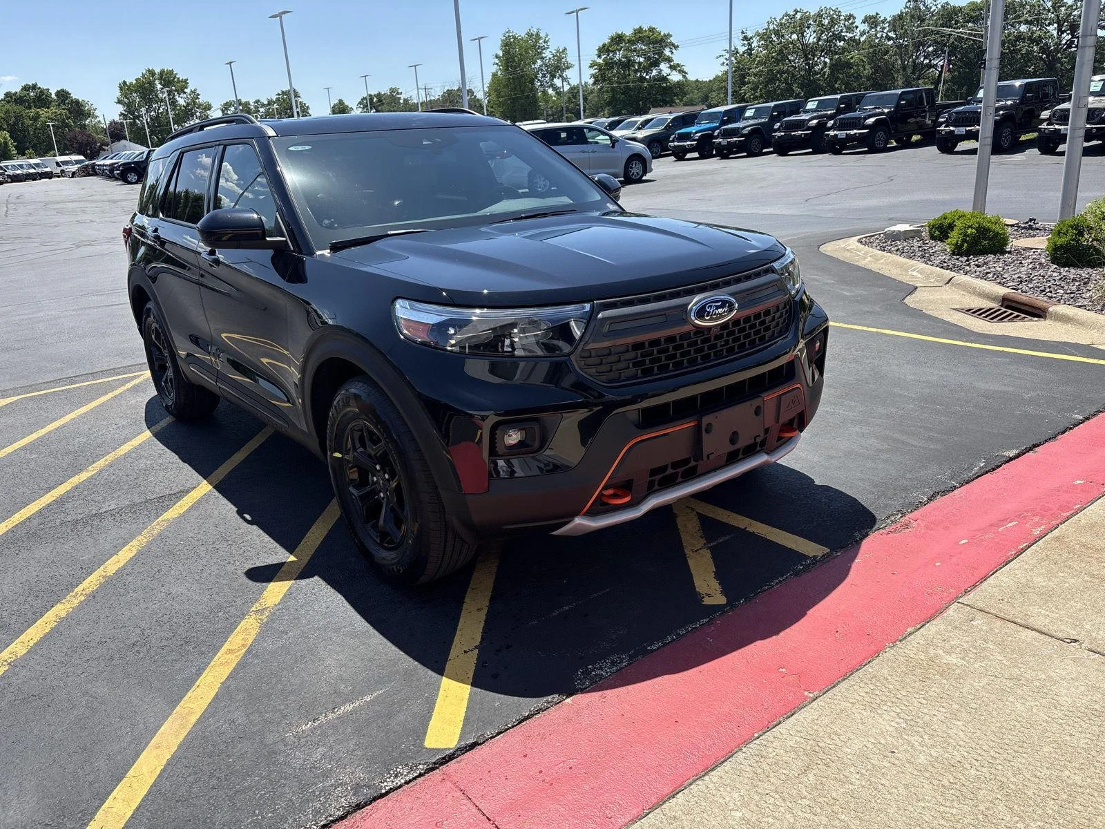 Used 2023 Agate Black Metallic Ford Timberline image 3