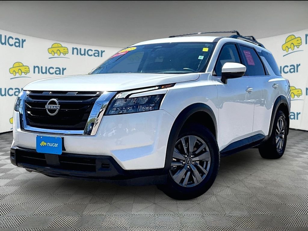 Certified Used 2023 White Nissan SV image 3