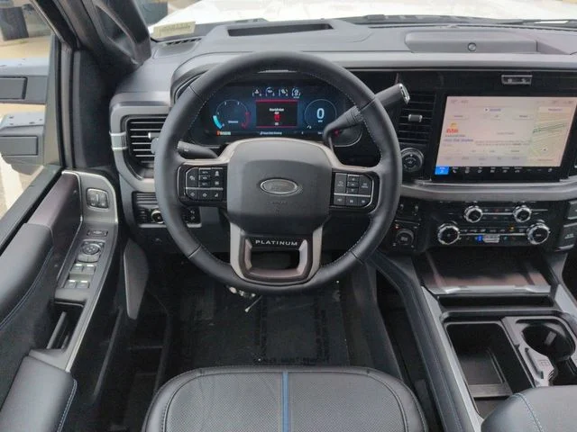 New 2026 Star White Metallic Tri-Coat Ford F-250® Platinum® image 16