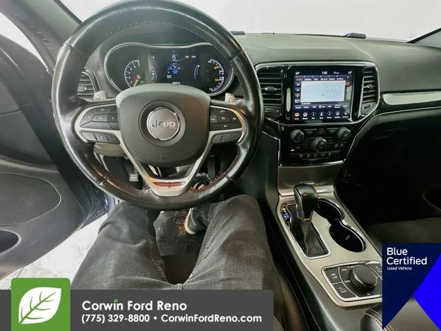 Used 2021 Pacific Blue Clearcoat Jeep Trailhawk image 25