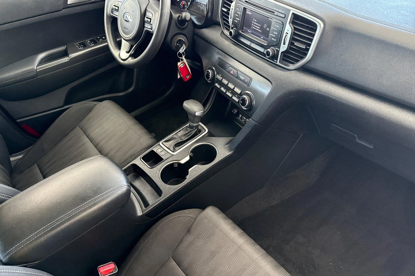 Used 2019 Black Cherry Kia LX image 16