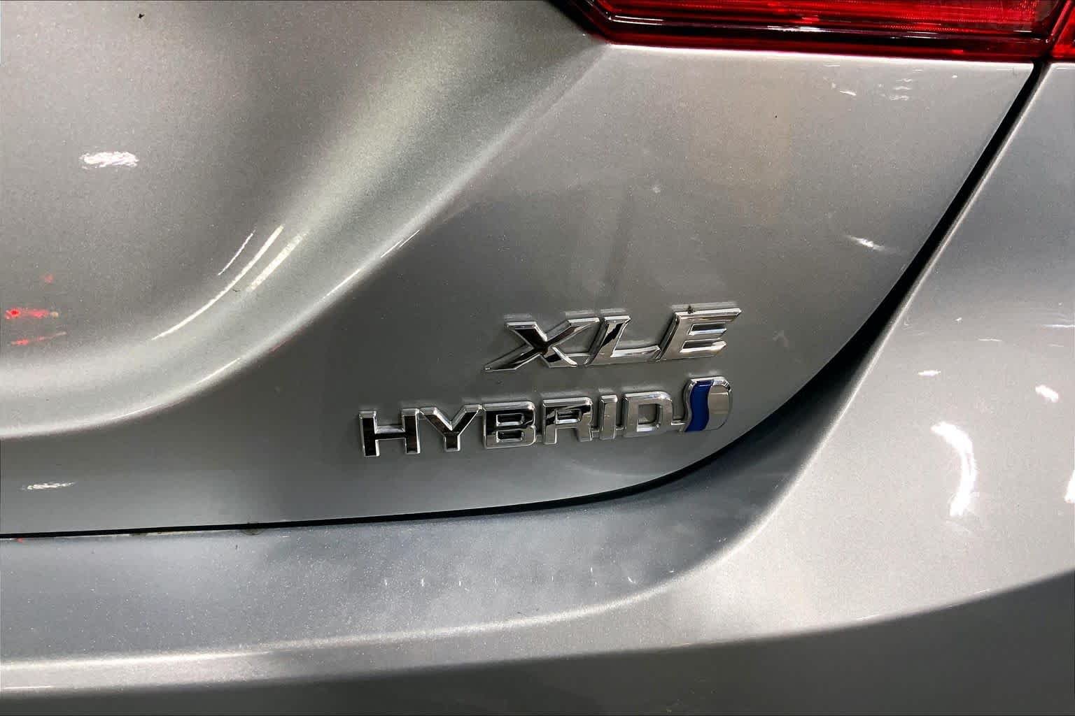 Certified Used 2020 Celestial Silver Metallic Toyota Hybrid XLE image 10