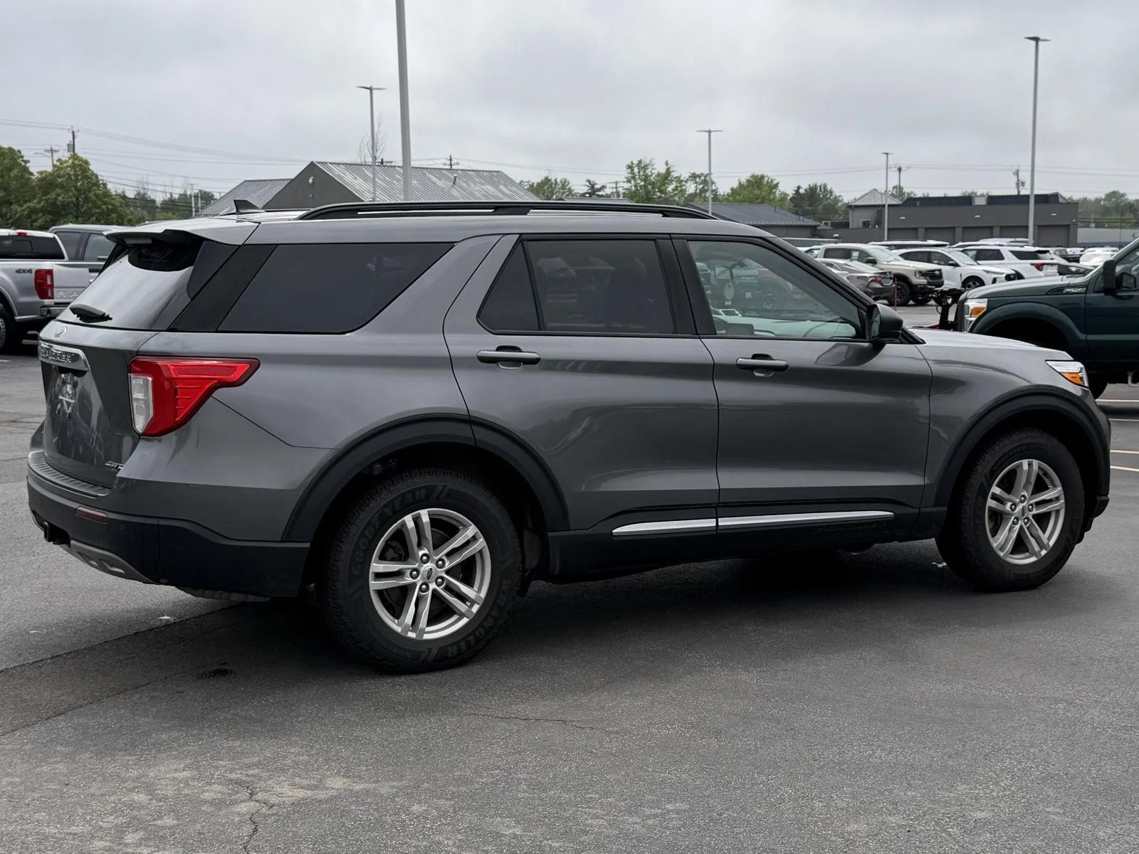 Used 2023 Carbonized Gray Ford XLT image 3