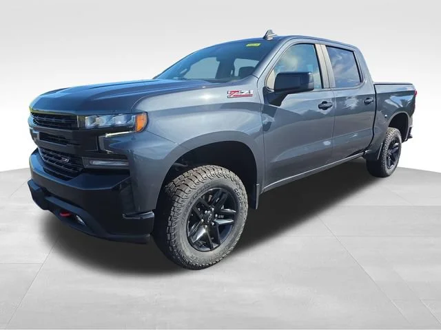 Used 2021 SHADOW GRAY METALLIC Chevrolet LT Trail Boss image 1