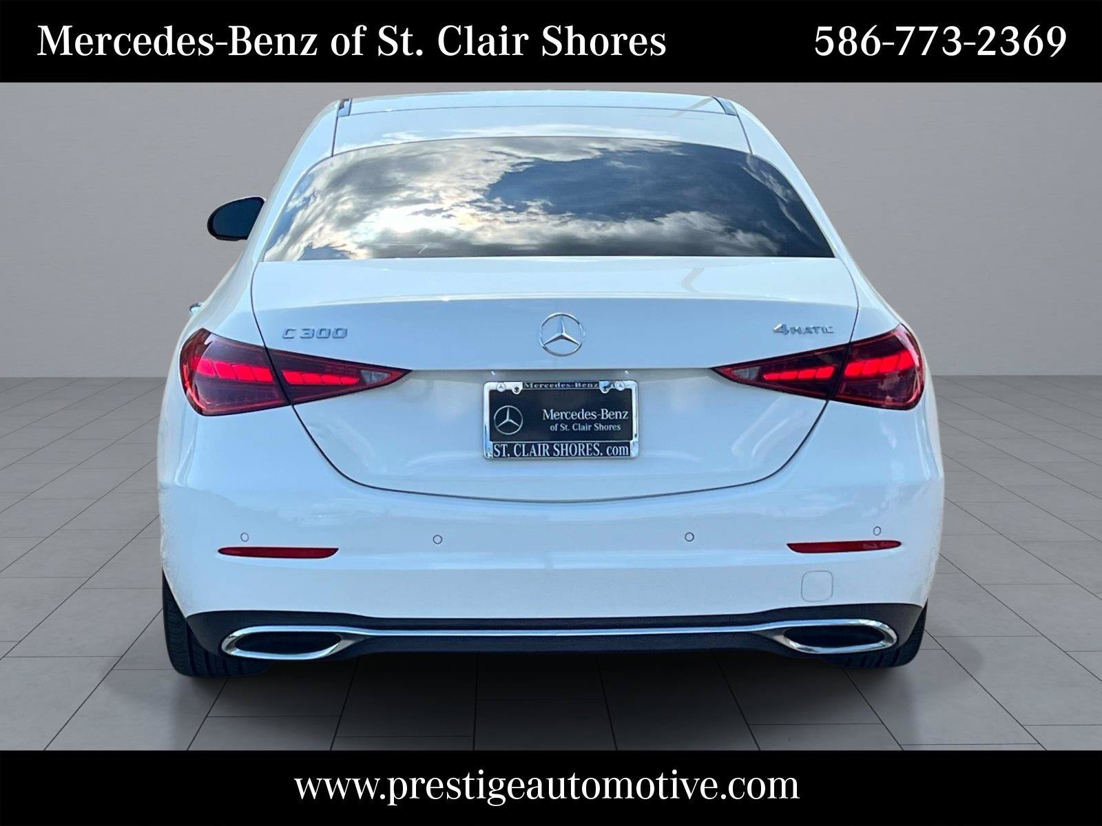 Certified Used 2023 White Mercedes-Benz C 300 image 5