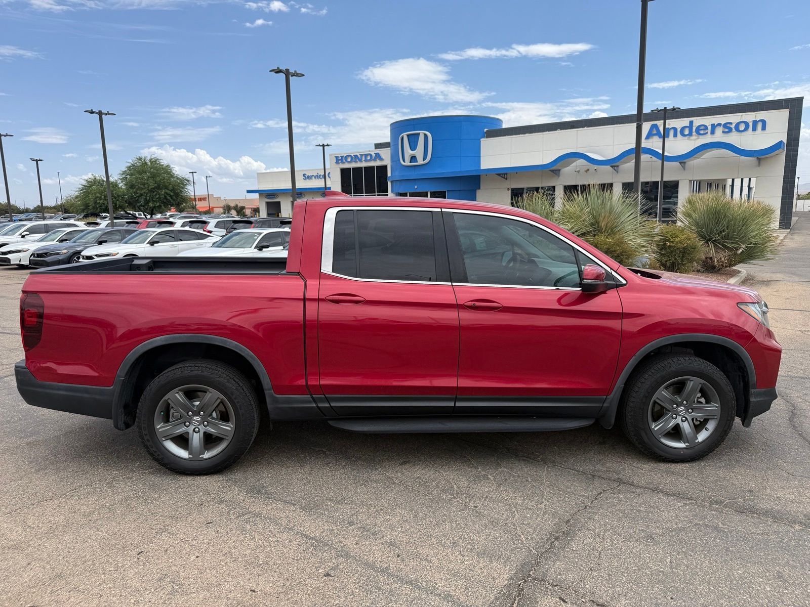 Certified Used 2023 Radiant Red Metallic II Honda RTL image 4