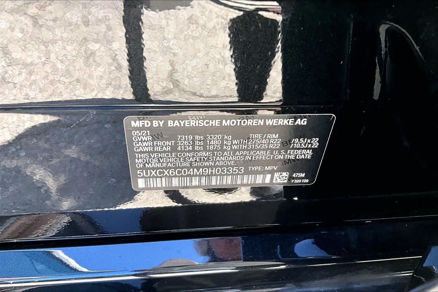 Used 2021 Black Sapphire Metallic BMW M50i image 35