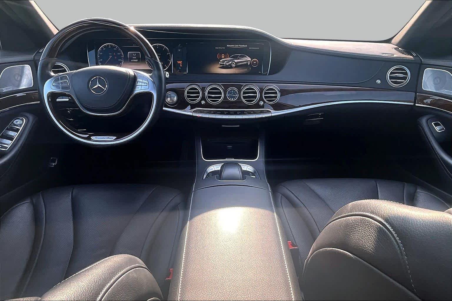 Used 2014 designo Mocha Black Mercedes-Benz S 550 image 15