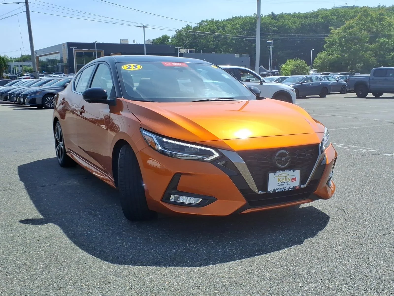 Certified Used 2023 Monarch Orange Metallic/Super Black Nissan SR image 3