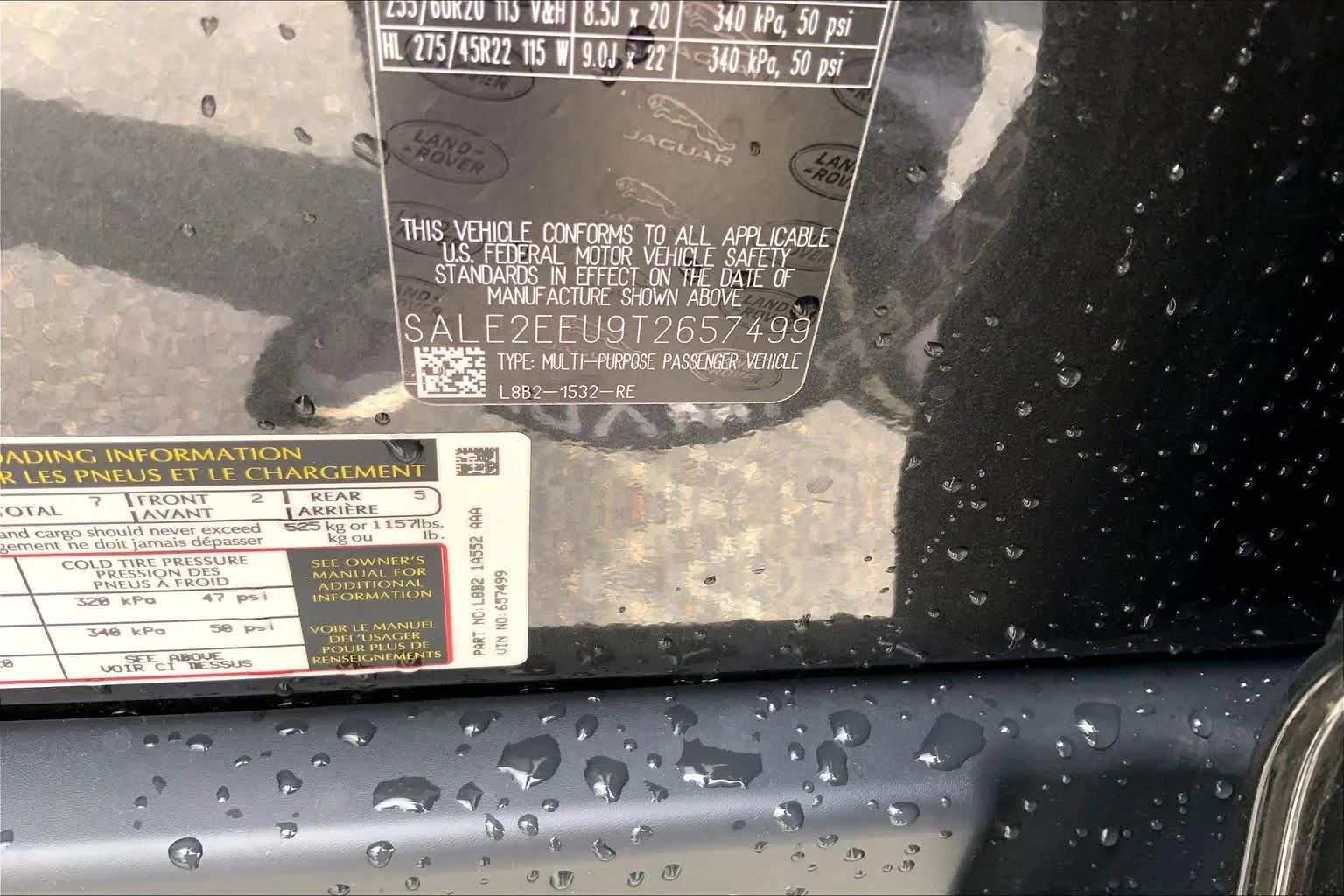 New 2026 Carpathian Grey Land Rover X-Dynamic SE image 12