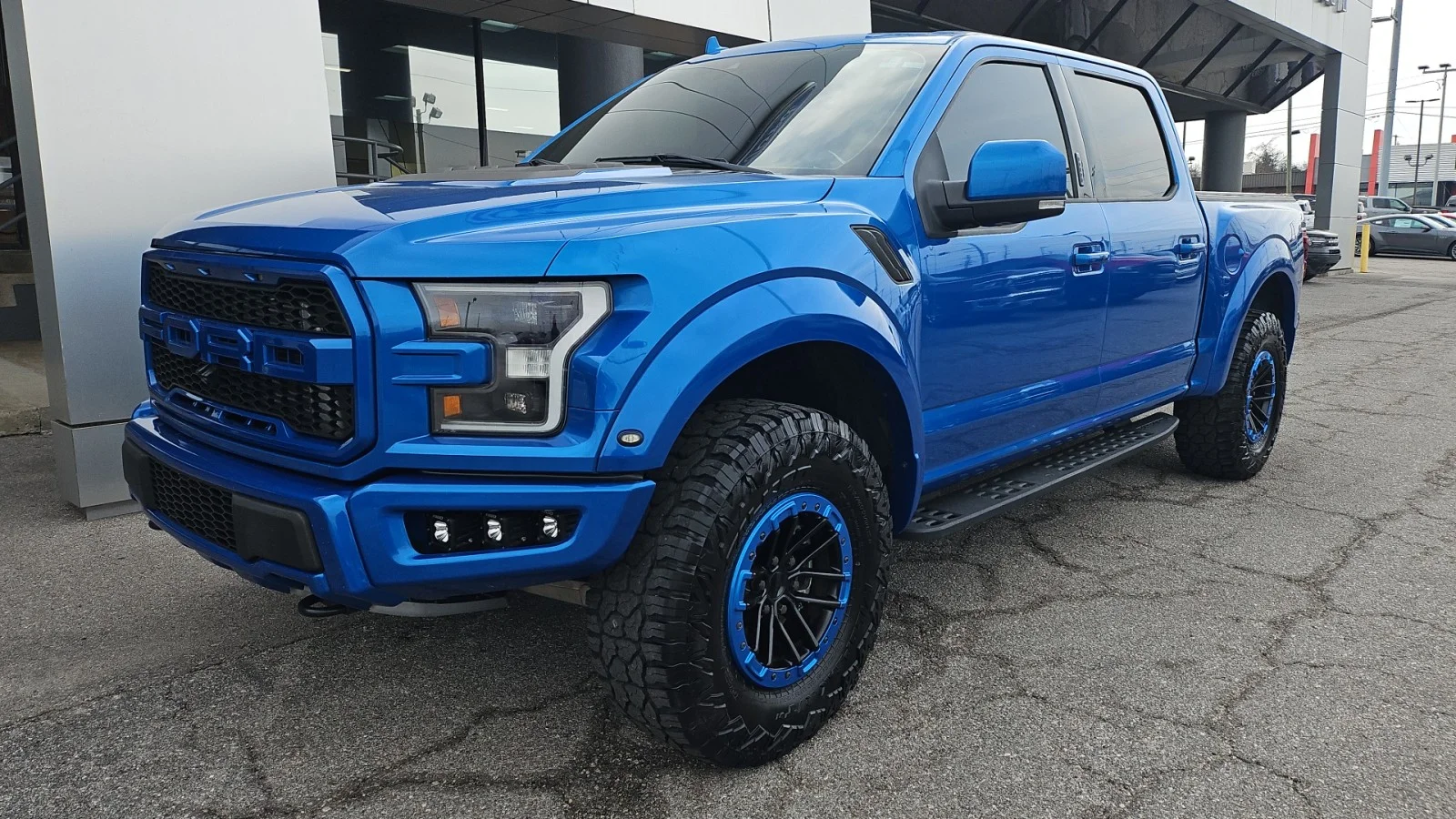 Used 2019 Blue Ford Raptor image 8