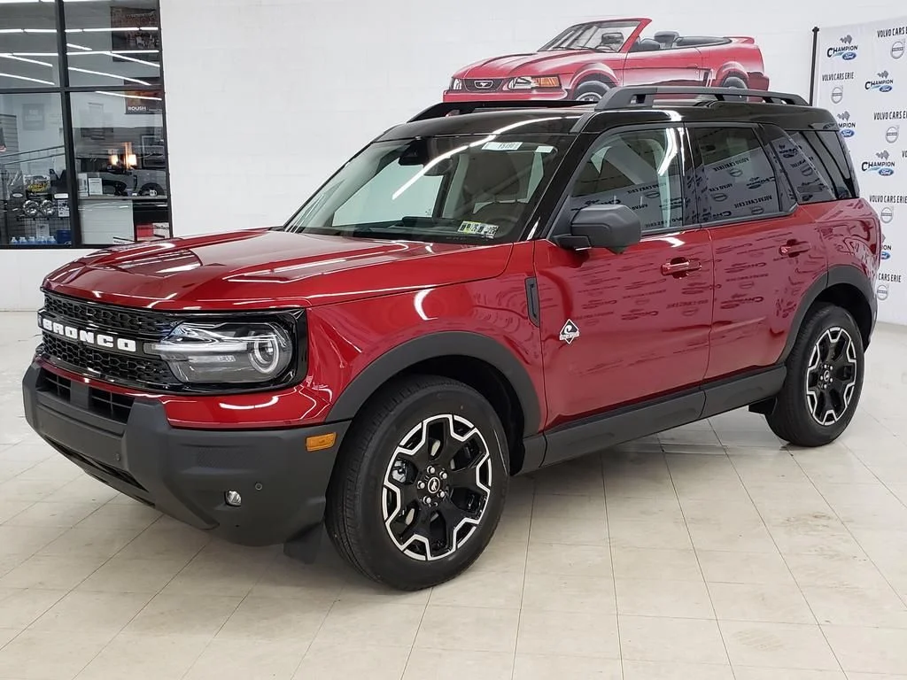New 2025 Ruby Red Metallic Tinted Clearcoat Ford Outer Banks® image 3