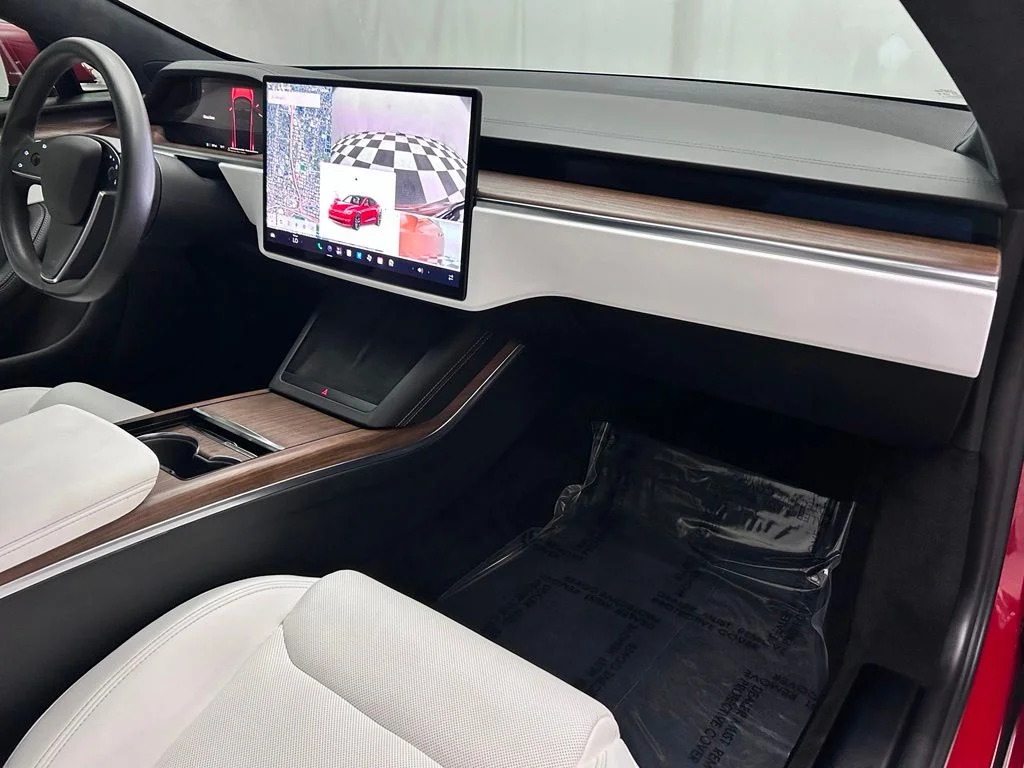 Used 2022 Red Tesla Base image 18