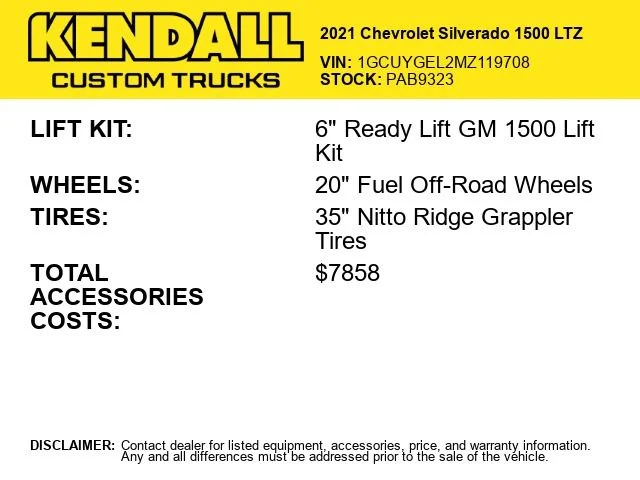 Used 2021 Gray Chevrolet LTZ image 2