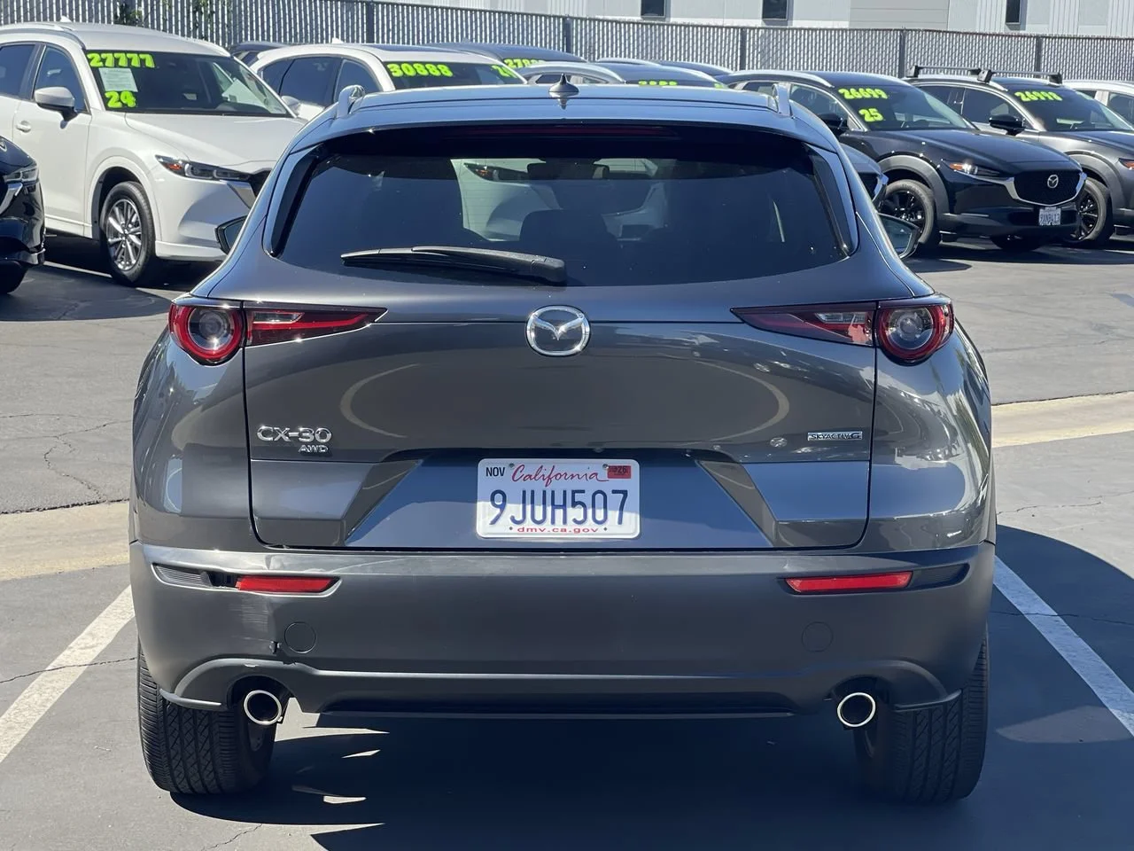 Used 2023 Machine Gray Metallic Mazda 2.5 S Premium Package image 4