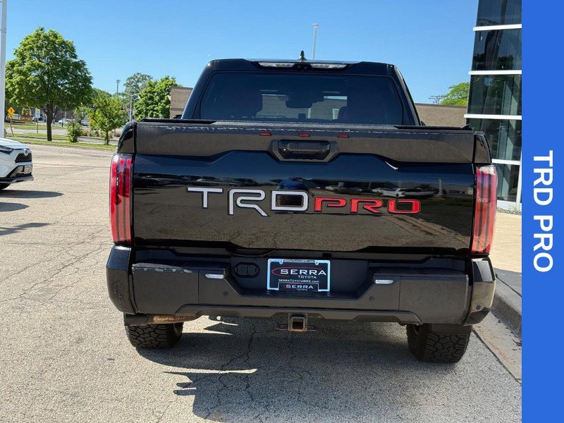Used 2024 Midnight Black Metallic Toyota TRD Pro image 4