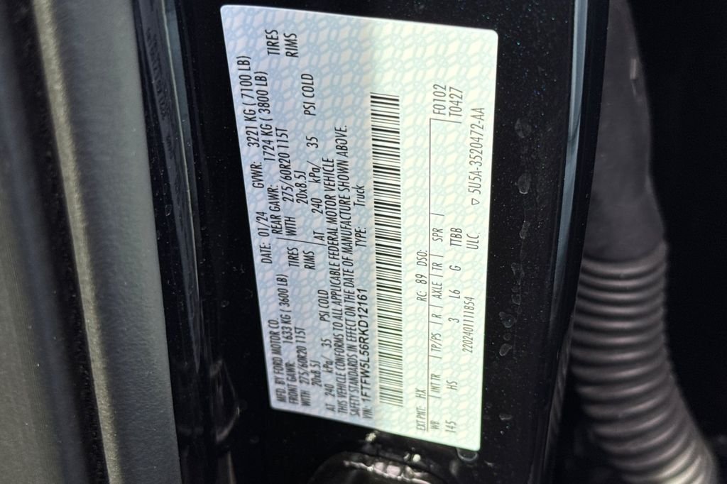 Used 2024 Blue Ford Lariat image 30
