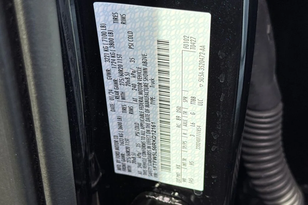 Used 2024 Blue Metallic Ford Lariat image 30
