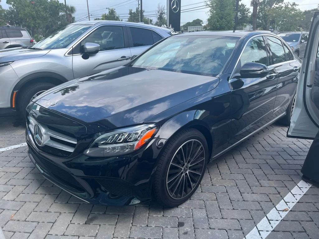 Used 2021 Black Mercedes-Benz C 300 image 2
