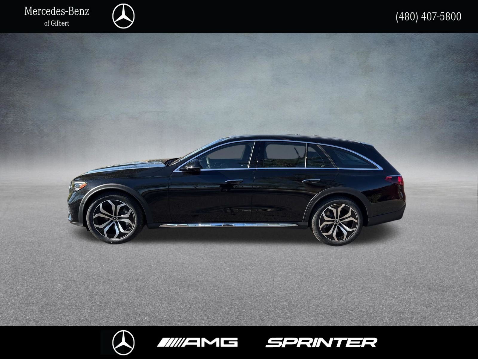 New 2026 Obsidian Black Metallic Mercedes-Benz E 450 image 3