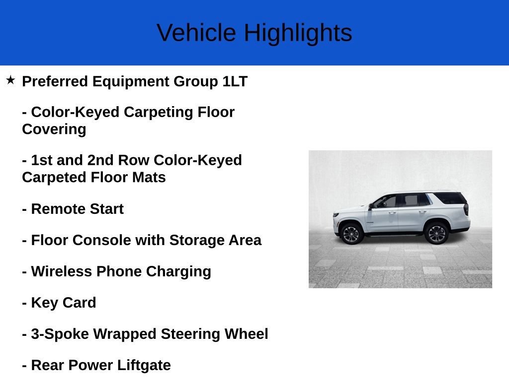 2026 Chevrolet Tahoe LT - Photo 3
