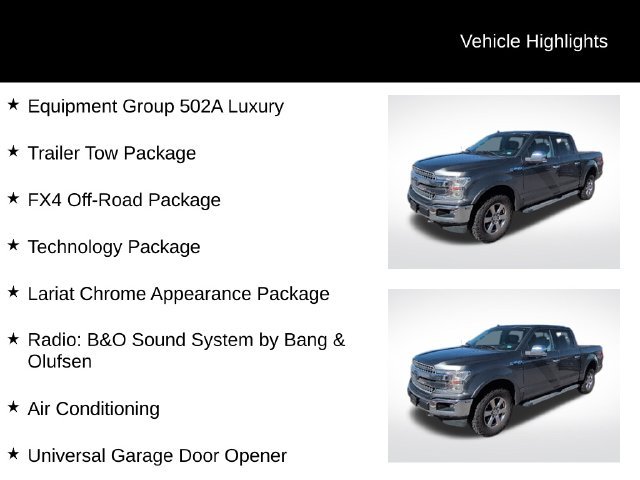 Used 2019 Gray Ford Lariat image 8