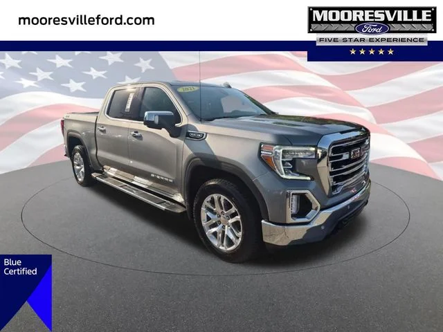 Certified Used 2021 Gray GMC SLT image 1