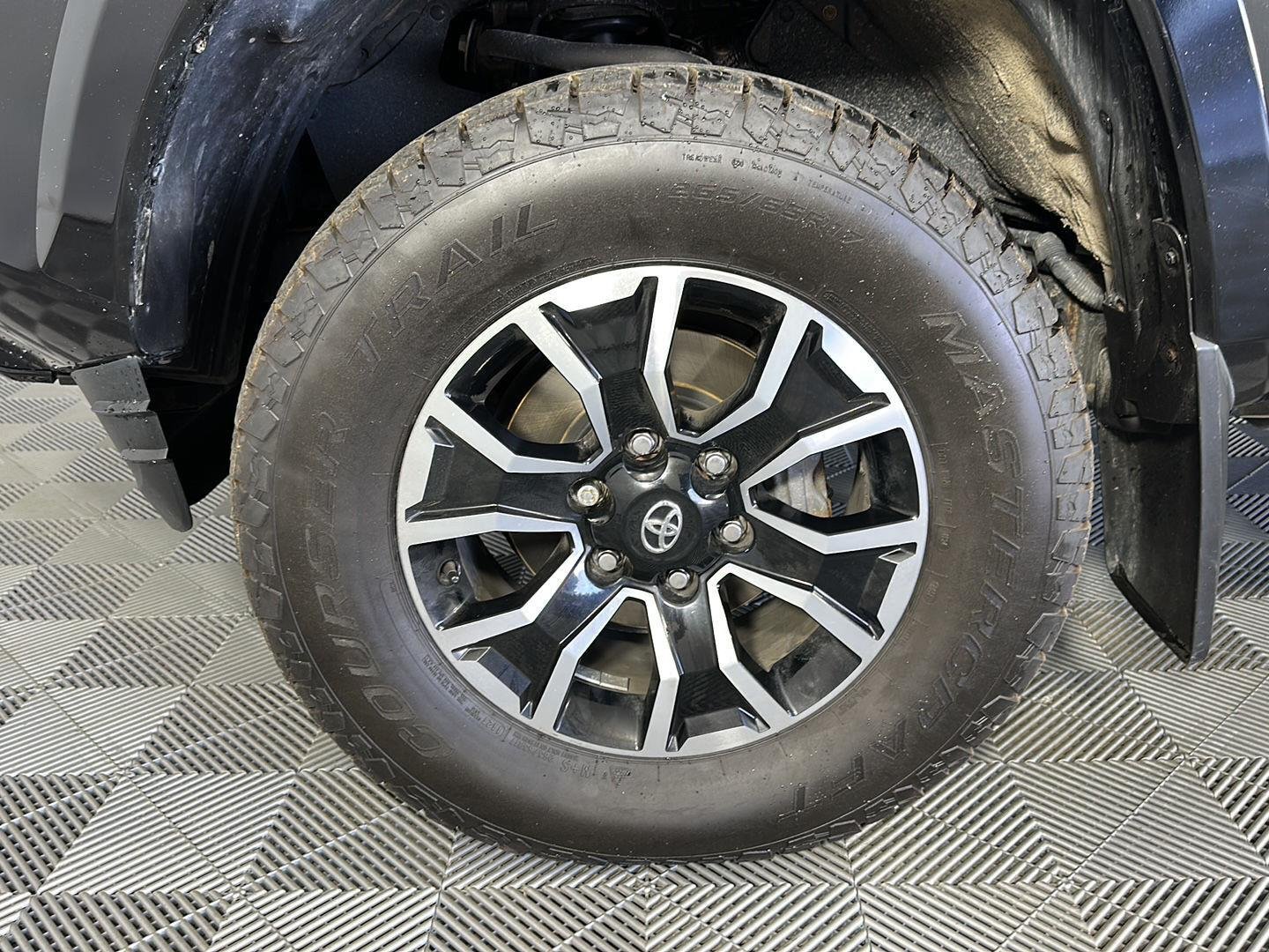Used 2022 Midnight Black Metallic Toyota TRD Sport image 6